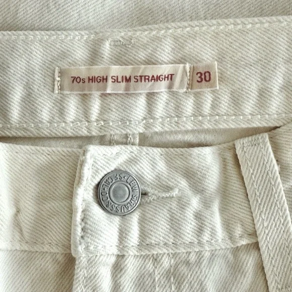 Levi’s 70'S High Slim Straight Jeans, 30x29 - Picture 11 of 16